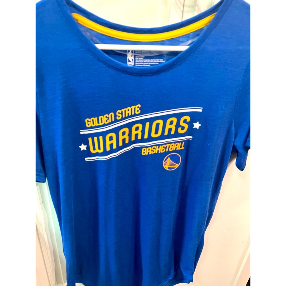 Women’s Blue Golden State Warriors T-shirt size L